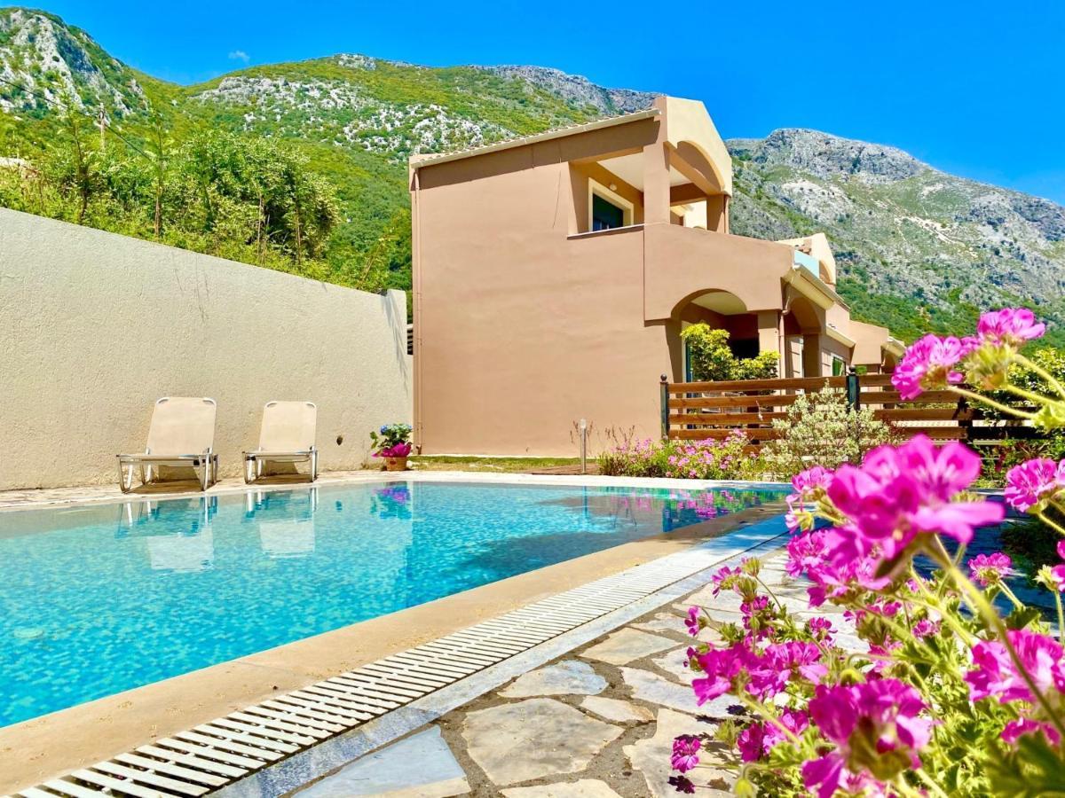 Villa Barbati Dream With Private Pool By Dadovillas Pyrgi (Corfu) Exterior foto