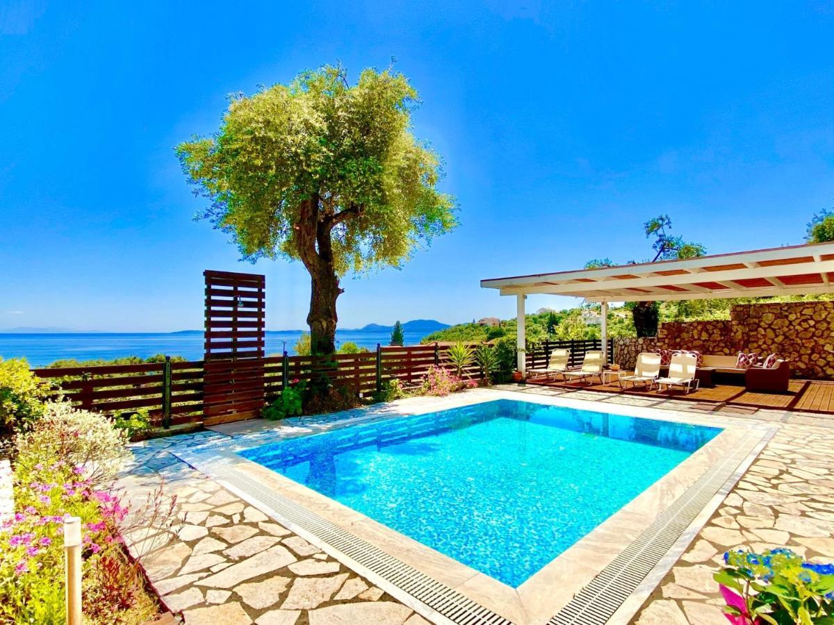 Villa Barbati Dream With Private Pool By Dadovillas Pyrgi (Corfu) Exterior foto