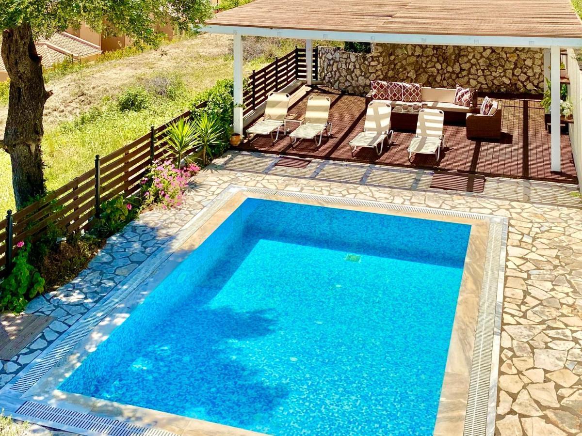 Villa Barbati Dream With Private Pool By Dadovillas Pyrgi (Corfu) Exterior foto