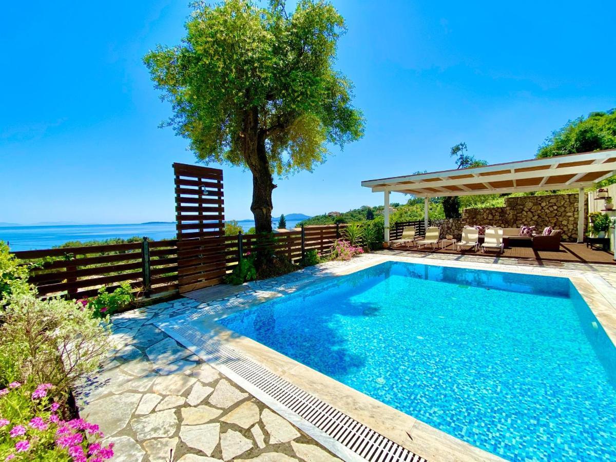 Villa Barbati Dream With Private Pool By Dadovillas Pyrgi (Corfu) Exterior foto